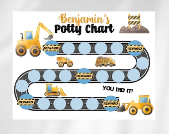 construction potty chart