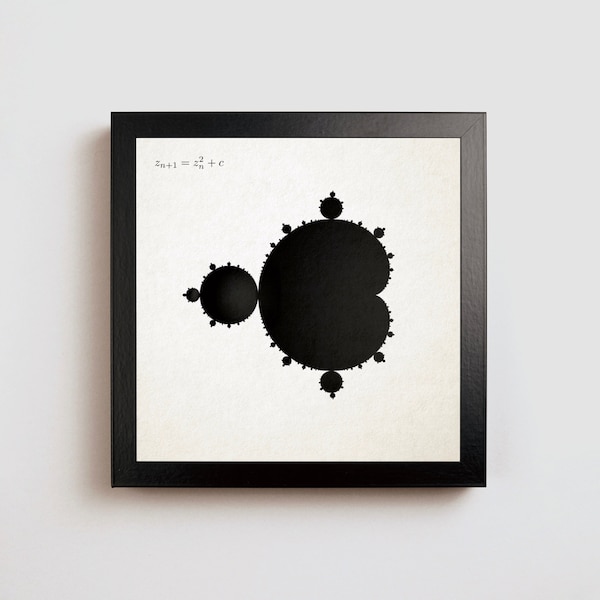 The Mandelbrot Set Print Gift