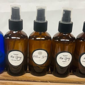 Fragrant spray used for pillow spray, room spray, bathroom spray or car spray.