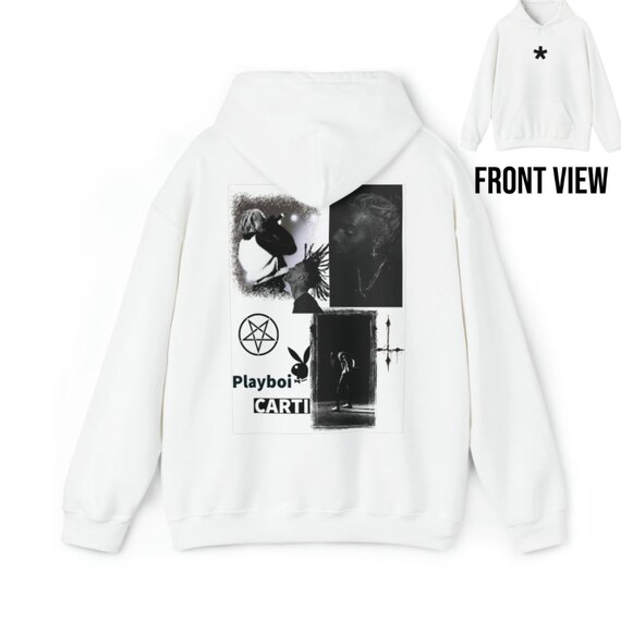 Playboi Carti Merch Hoodie Playboi Carti Opium Logo Hooded