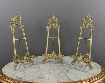 Vintage Bronze Easels