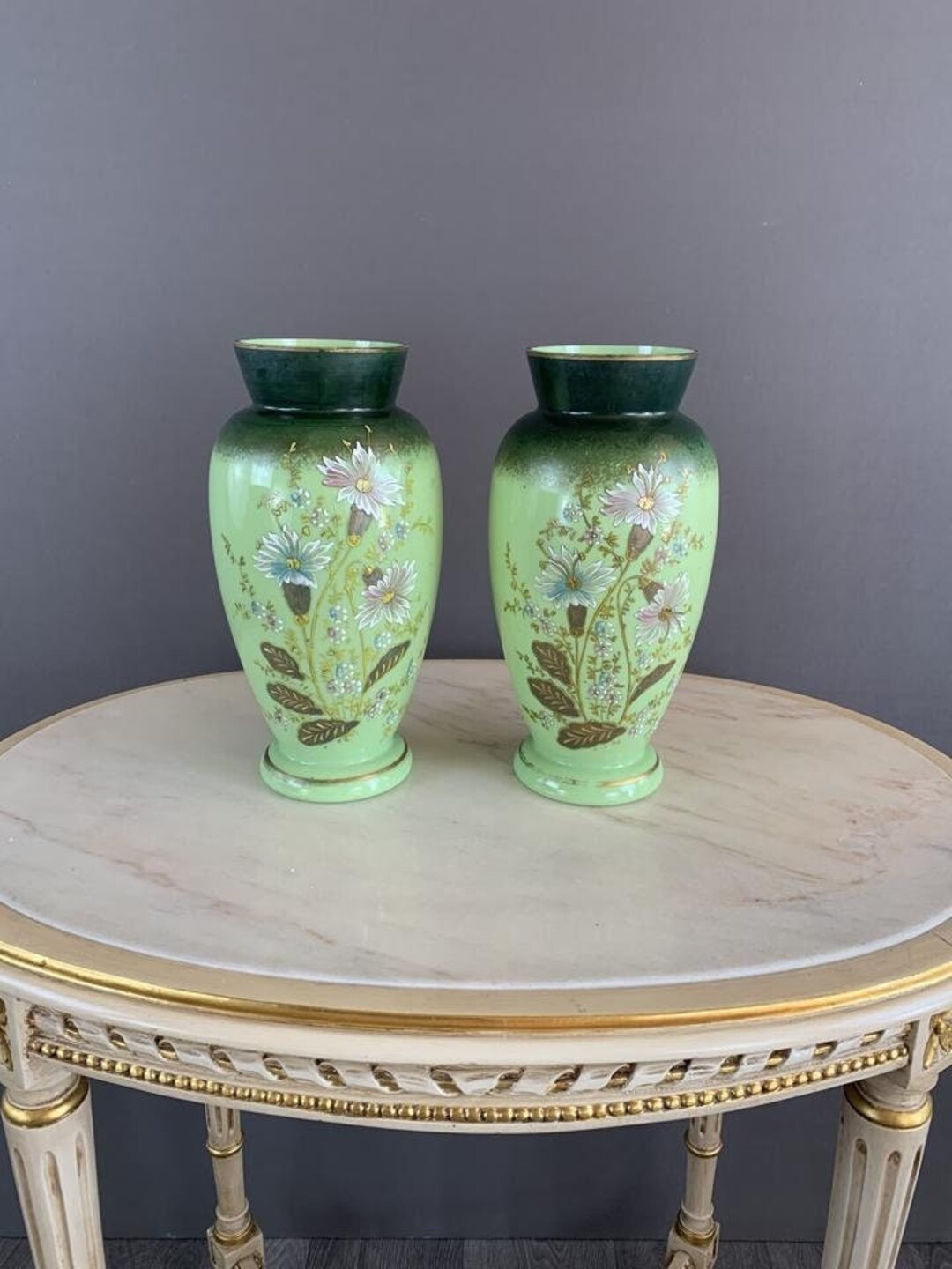 Pair of Vintage Vases - Etsy