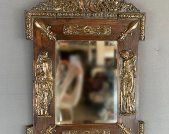 Antique Swedish Mirror - Etsy