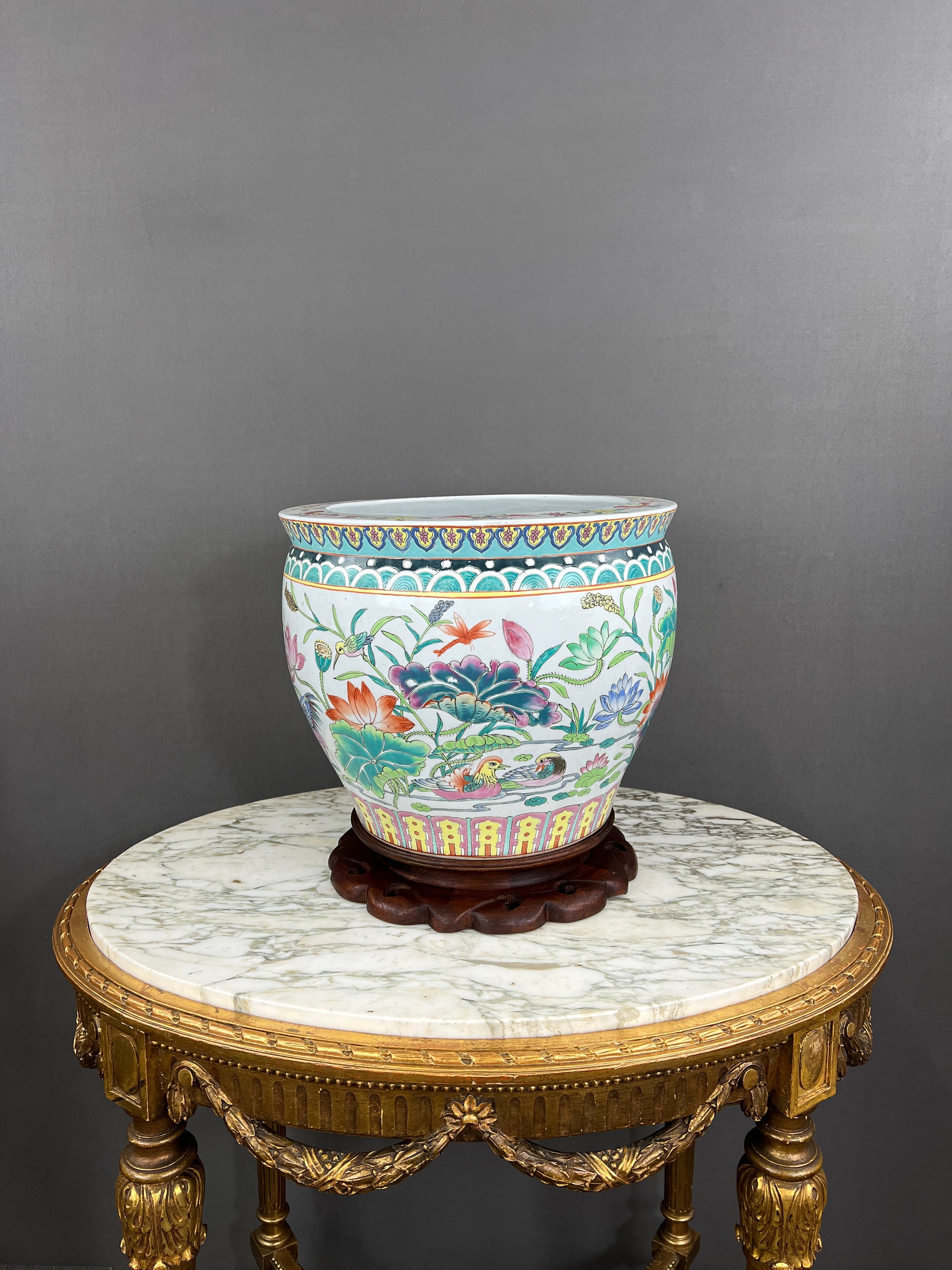 アジアンスタイルのヴィンテージプランター - Etsy 日本