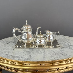 Vintage Metal Coffee Set
