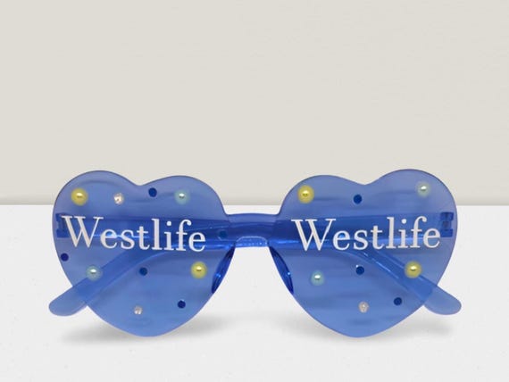 Westlife concert glasses - These can be customised