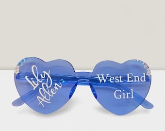 Lily Allen Concert Glasses