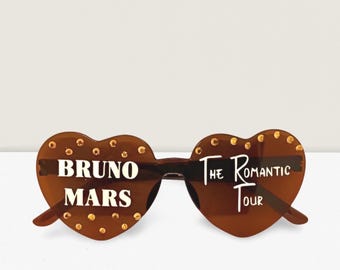 Op maat gemaakt - Bruno Mars concertbril