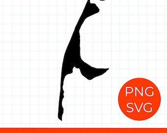 Sylt silhouette for your project for instant download (PNG SVG)