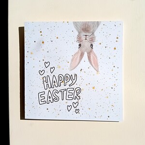 Biglietto di Pasqua / Buona Pasqua / Pasqua / Biglietto di Buona Pasqua / Coniglio di Pasqua / Coniglio di Pasqua / Biglietto di Pasqua carino / Vacanze di Pasqua / Biglietto vuoto
