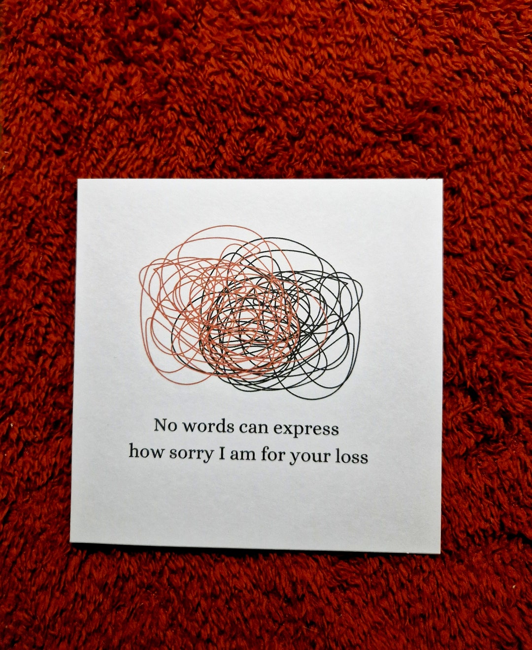 Sorry for Your Loss | Bereavement Card | Sympathy Card | Grief Card ...