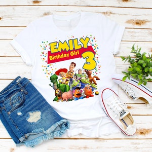 Toy story family birthday deals shirts