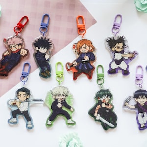 Jujutsu Kaisen 2.7” Acrylic Keychains