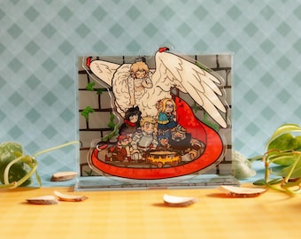 Dungeon Meshi 4 ”3-teiliger Acryl-Aufsteller