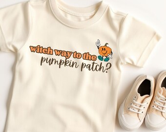 Kürbis Patch T Shirt Kürbis Patch Herbst Shirts für Kleinkind Halloween Shirts Kleinkind Halloween Shirts Retro TShirt Herbst Kürbis T-Shirt Kinder