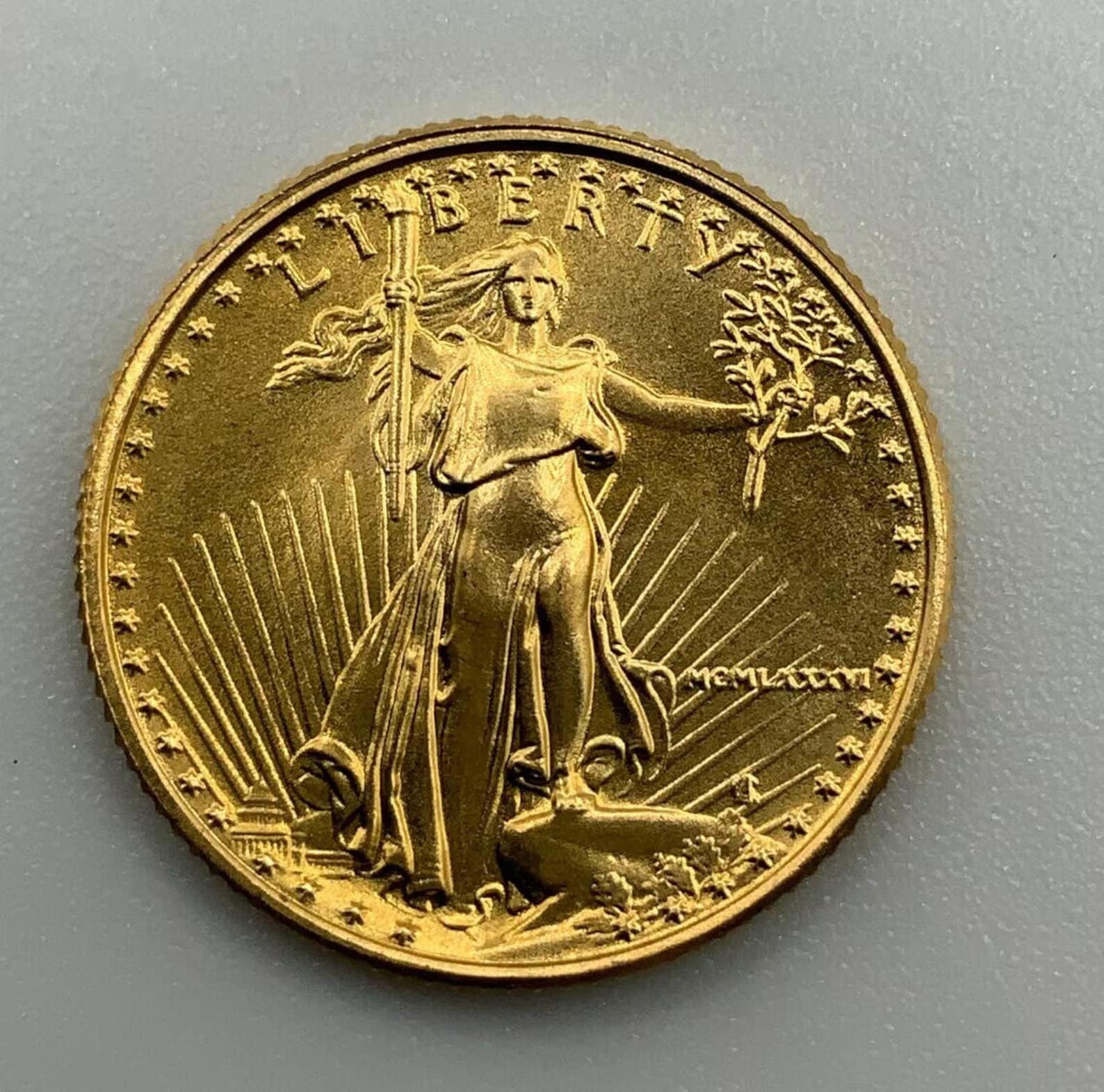 1986 American Eagle 5 Dollar Gold Coin 1/10th Ounce - Etsy