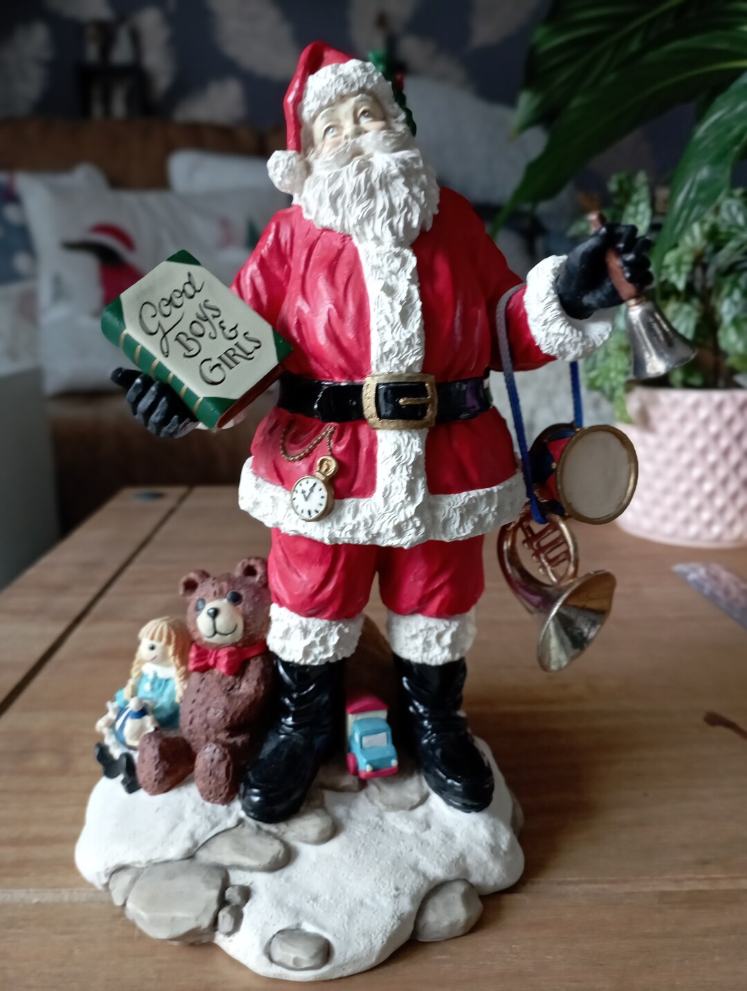 Hamilton Collection SANTA CLAUS International Santa Figurine Etsy