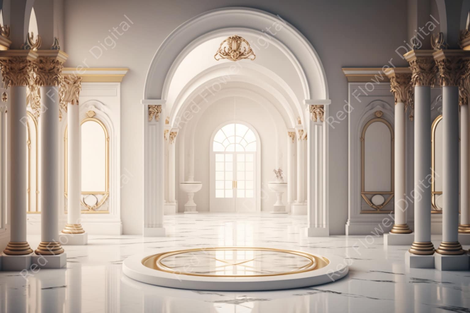 Luxury Digital Backdrops, White Marble Backdrop, Maternity Digital ...