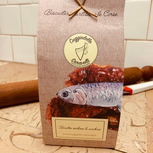 Biscuiterie Saravelli - Cuggiulelle Saravelli savory with dried tomato & anchovies