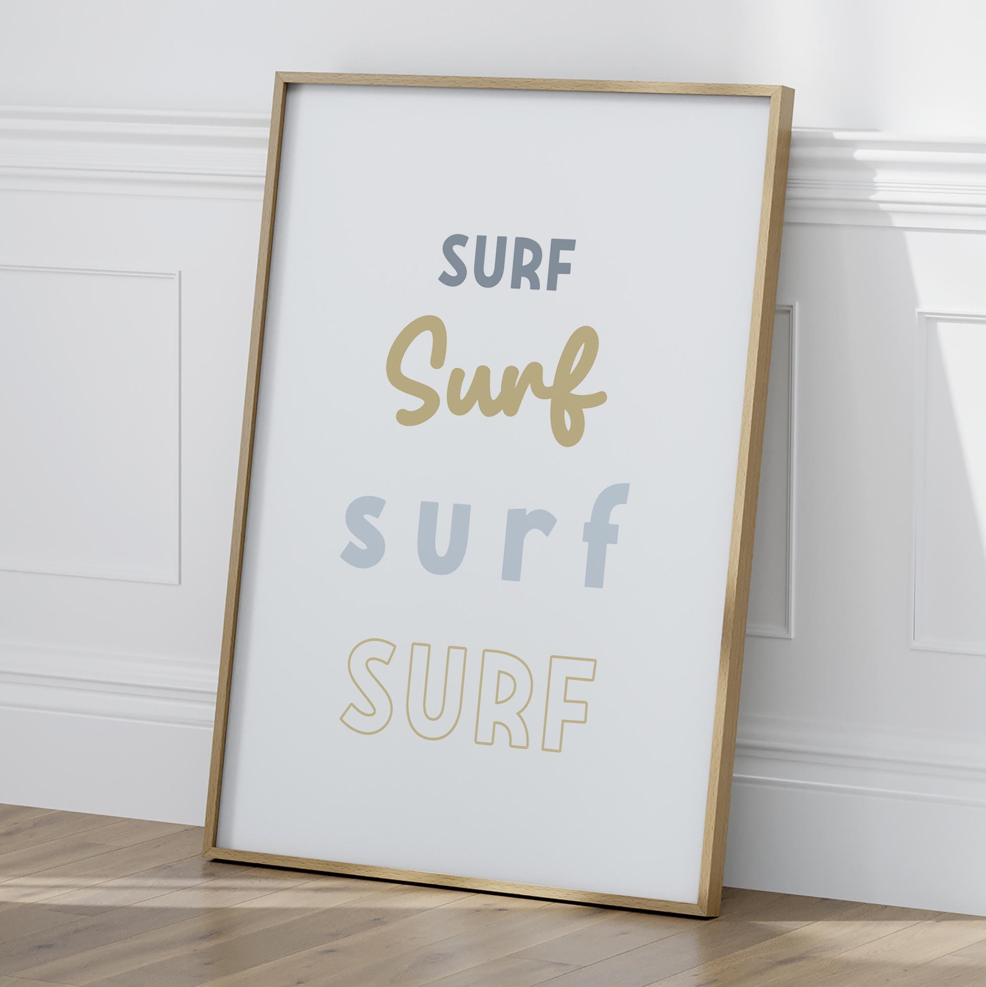Surf style interiors - Etsy México, image size:2000x2001