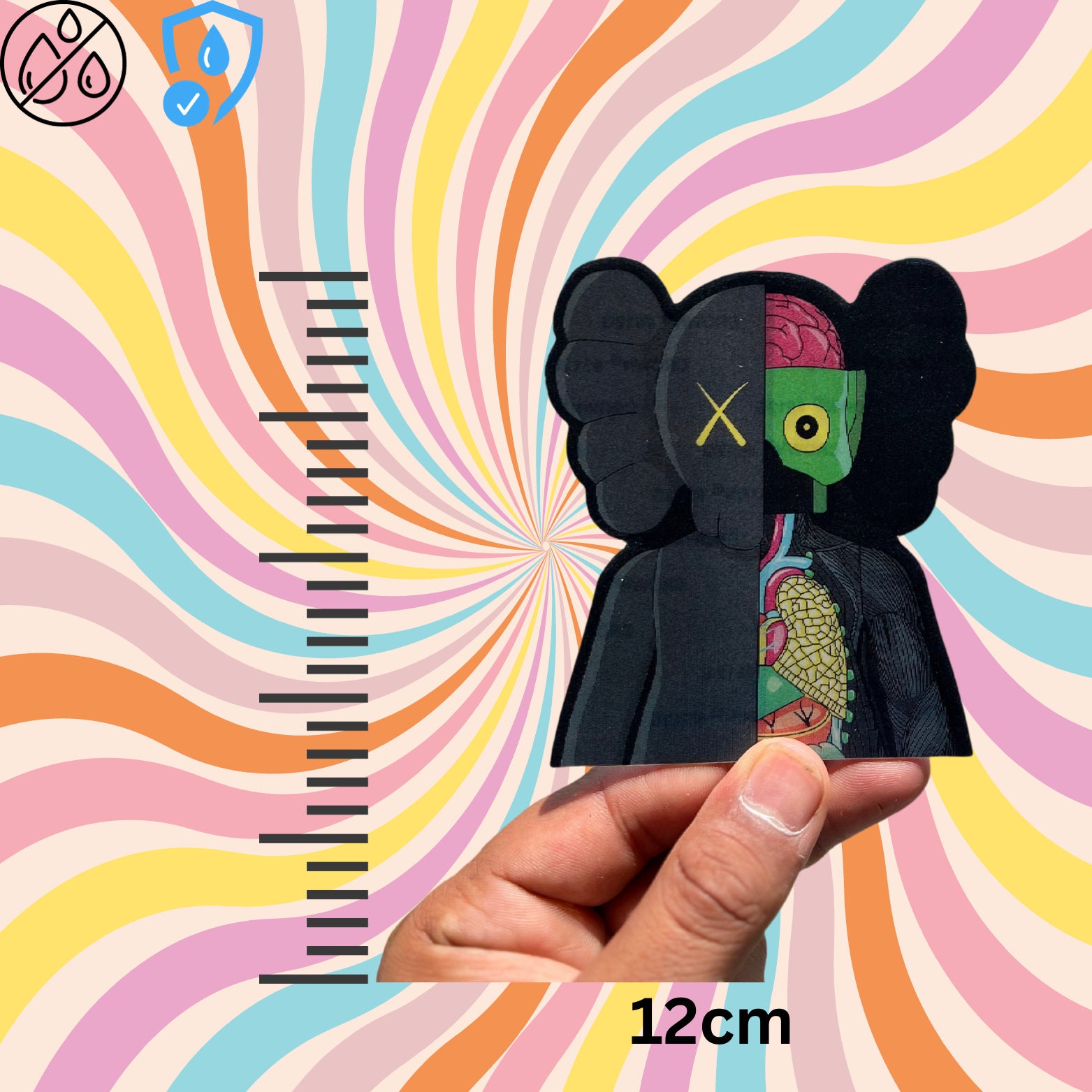 5D Motion Kaws Sticker More Than 20 Designs to Choose From 