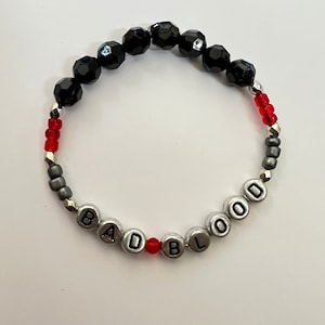 Bad Blood Inspired Beaded Friendship Bracelet