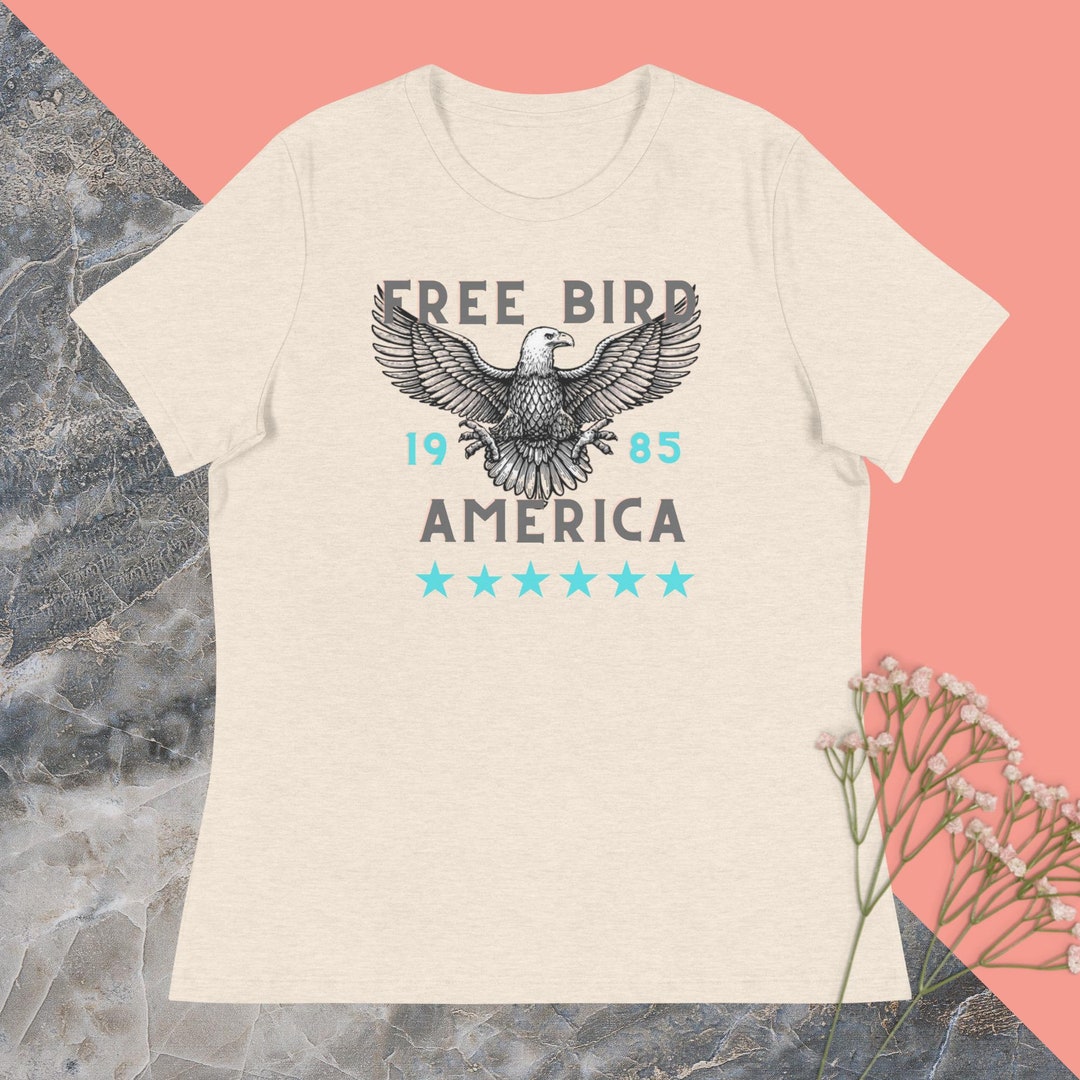 Vintage Free Bird Shirt Free Bird Tee American Eagle Shirt thunderbird