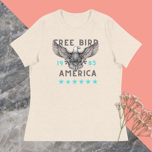 Camisa Vintage Free Bird / Camiseta Free Bird / Camisa American Eagle / Camisa Thunderbird / Free Bird Crewneck / Camisa Estética / Regalos para ella