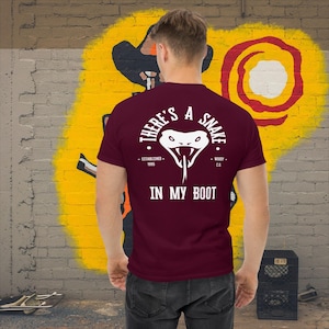 Schlangen T-Shirt | Spielzeug Geschichte Shirt | Woody Hemd | Disneyworld Shirts | Disneyland T-Shirt | Toy Story Herren Hemd | Urlaubs shirts
