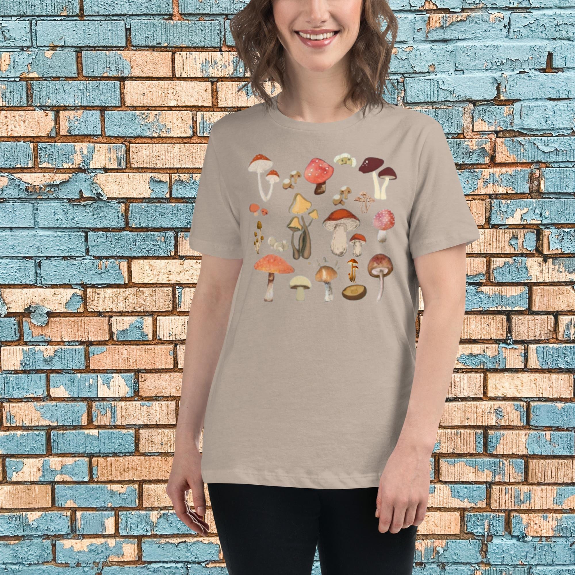 Mushroom Shirt Magic Mushroom Fungus Shirt Nature Lovers Nature Shirt ...