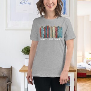 Banned Books T-Shirt: Literary Rebellion, Librarian Reading Shirt