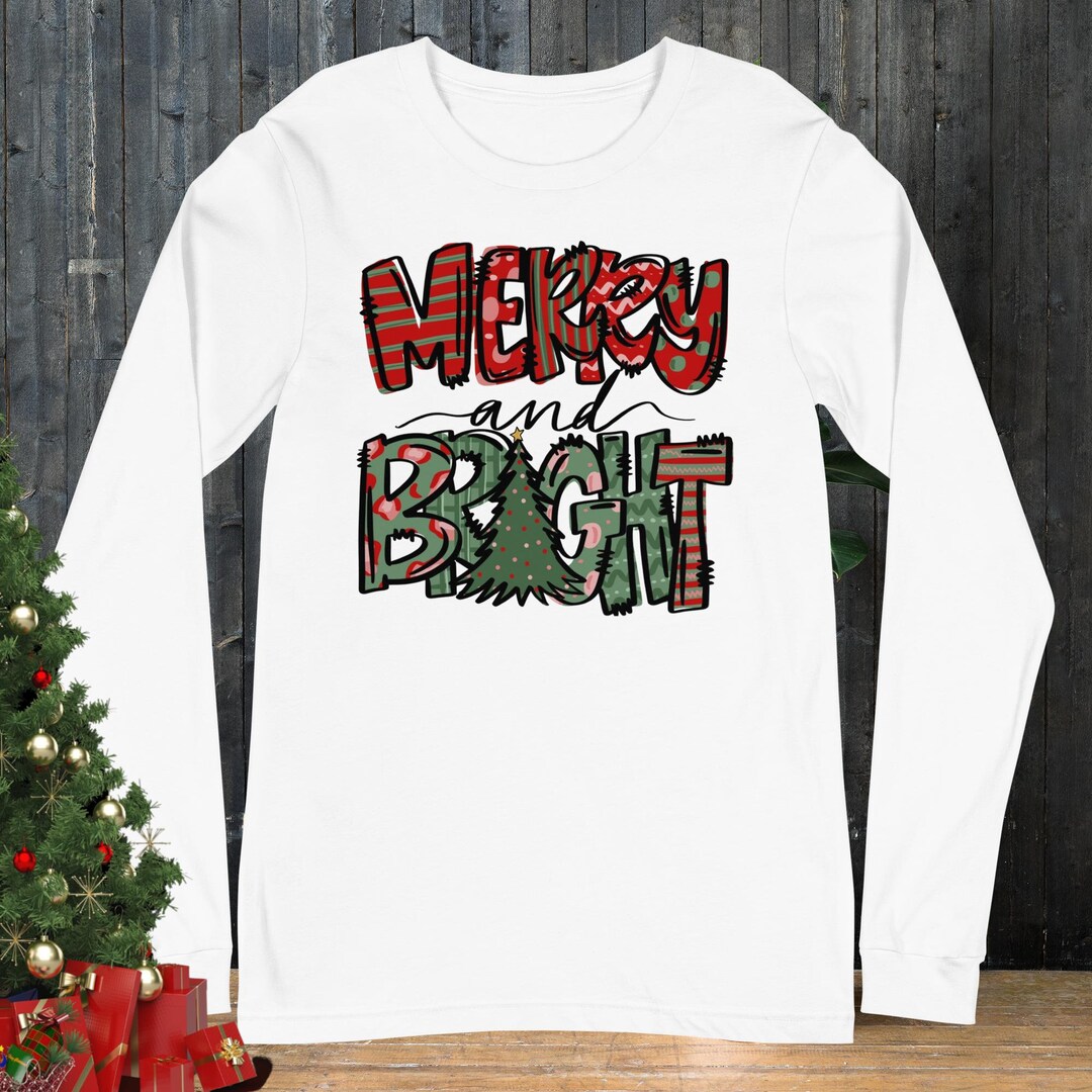 Merry & Bright/Silent Night Reversible Sweatshirt main image 1