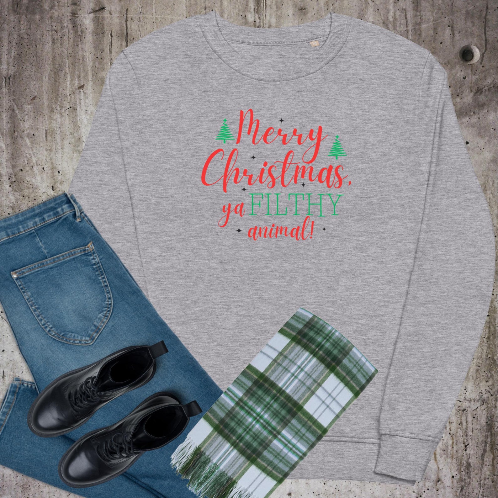 Merry Christmas Ya Filthy Animal Sweater 