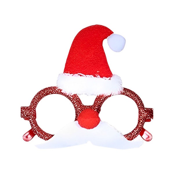 Santa Holiday Glasses