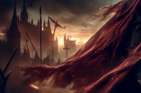 Medieval Knight Digital Wallpaper – 4K Dark Fantasy Desktop & iPad ...