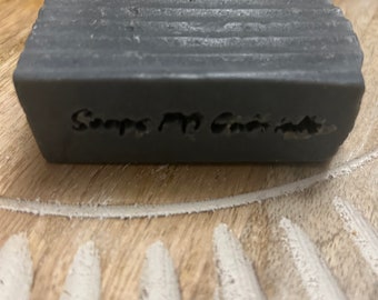 100% Natural soap bar Charcoal Eucalyptus, gift for him, gift for hunsband, spa gift, unique self care, birthday gift, activated charcoal.