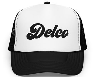 Gorra de camionero de espuma Delco / Orgullo del condado de Delaware