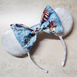 Disney Minnie Mouse Ears Inspired Headband - Christmas, Snowman, Frozen, Holiday, Gift