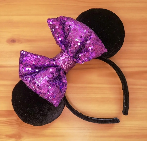 Disney Minnie Mouse Ears Inspired Headband - Luxury Black  display picture 3