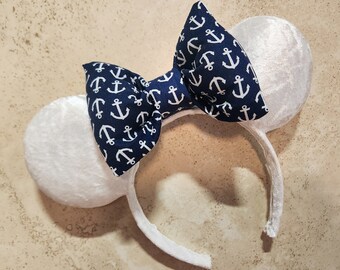 Disney Minnie Mouse Ears Inspired Headband - Cruise, Ocean  display picture 3
