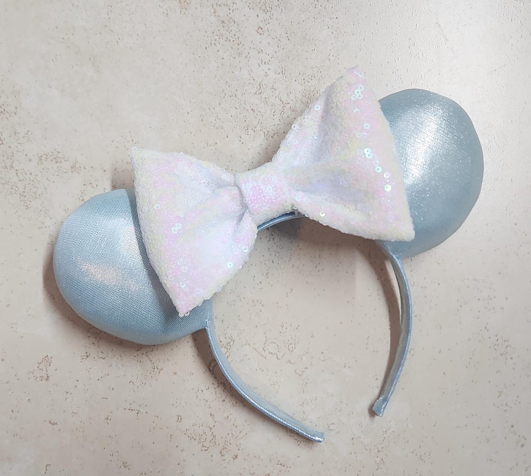 Disney Minnie Mouse Ears Inspired Headband - Iridescent Blue  display picture 1