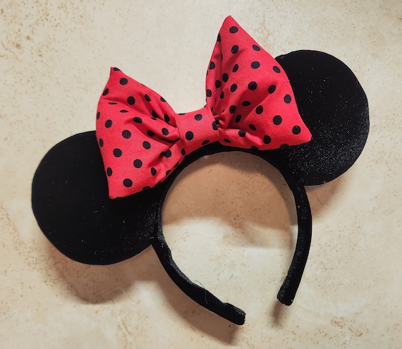 Disney Minnie Mouse Ears Inspired Headband - Luxury Black  display picture 3