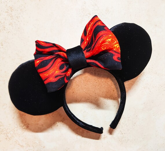 Disney Minnie Mouse Ears Inspired Headband - Black Velvet  display picture 1