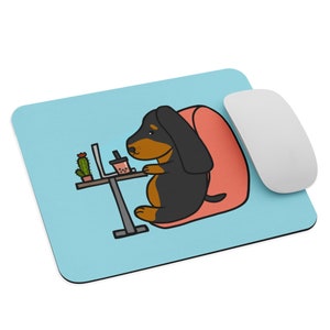 Dachsund Mouse pad | weenie dog mouse pad