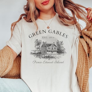 Green Gables Fandom shirt Bookstagram gift light academia tshirt Book lover t shirt cottagecore t-shirt bookish literary gift literature