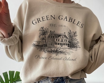 Green Gables Fandom shirt Bookstagram sweatshirt light academia sweater literary gift bookish crewneck literature shirt reading