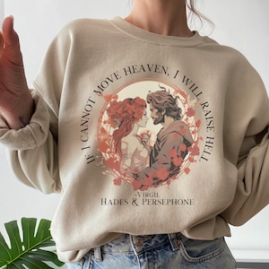 Hades and Persephone sweatshirt Greek Mythology sweater Greek Goddess shirt Persephone sweater Dark Academia Clothes Gothic shirt Grunge