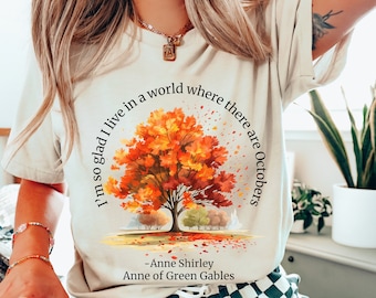 Camiseta de fandom de Tejas Verdes, regalo de Bookstagram, camiseta de academia ligera, camiseta para amantes de los libros, camiseta cottagecore, regalo literario literario.