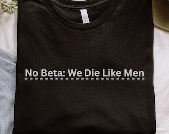 Funny Fanfic Shirt No Beta Reader Ao3 Tshirt Fanfiction Fandom Merch Booklover Read T-shirt Fan Fic Bookish Reading Tee Writer Gift for Her