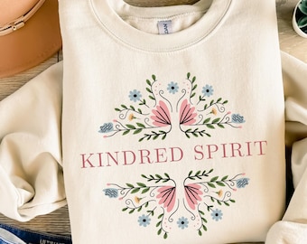 Sudadera Kindred Spirit, camiseta de Green Gables Bookish Fandom, ubicación literaria, ropa para amantes de los libros, regalo literario para ella, amante de los libros